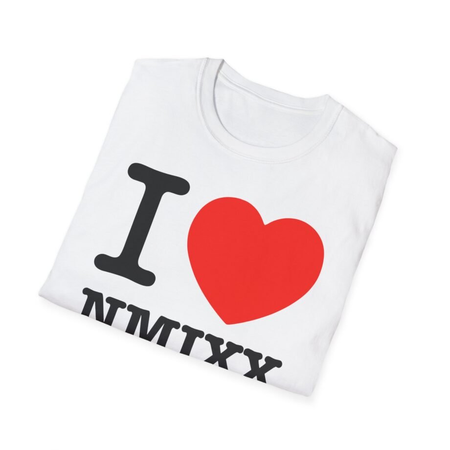 I Love NMIXX Unisex Softstyle T-Shirt