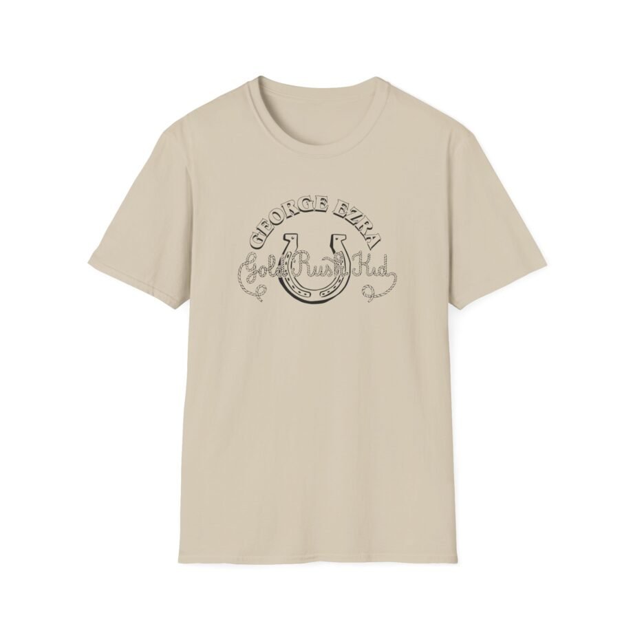 George Ezra Gold Rush Kid Horse Shoe Unisex Softstyle T-Shirt