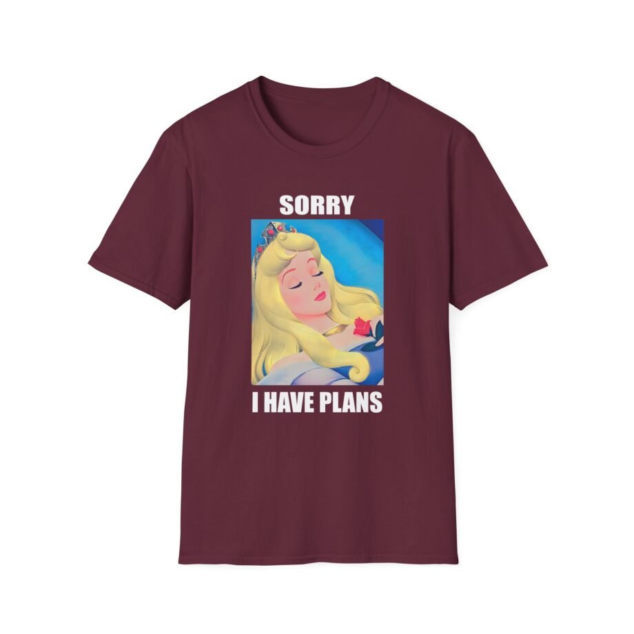 Elle Fanning Sorry I Have Plans Unisex Softstyle T-Shirt