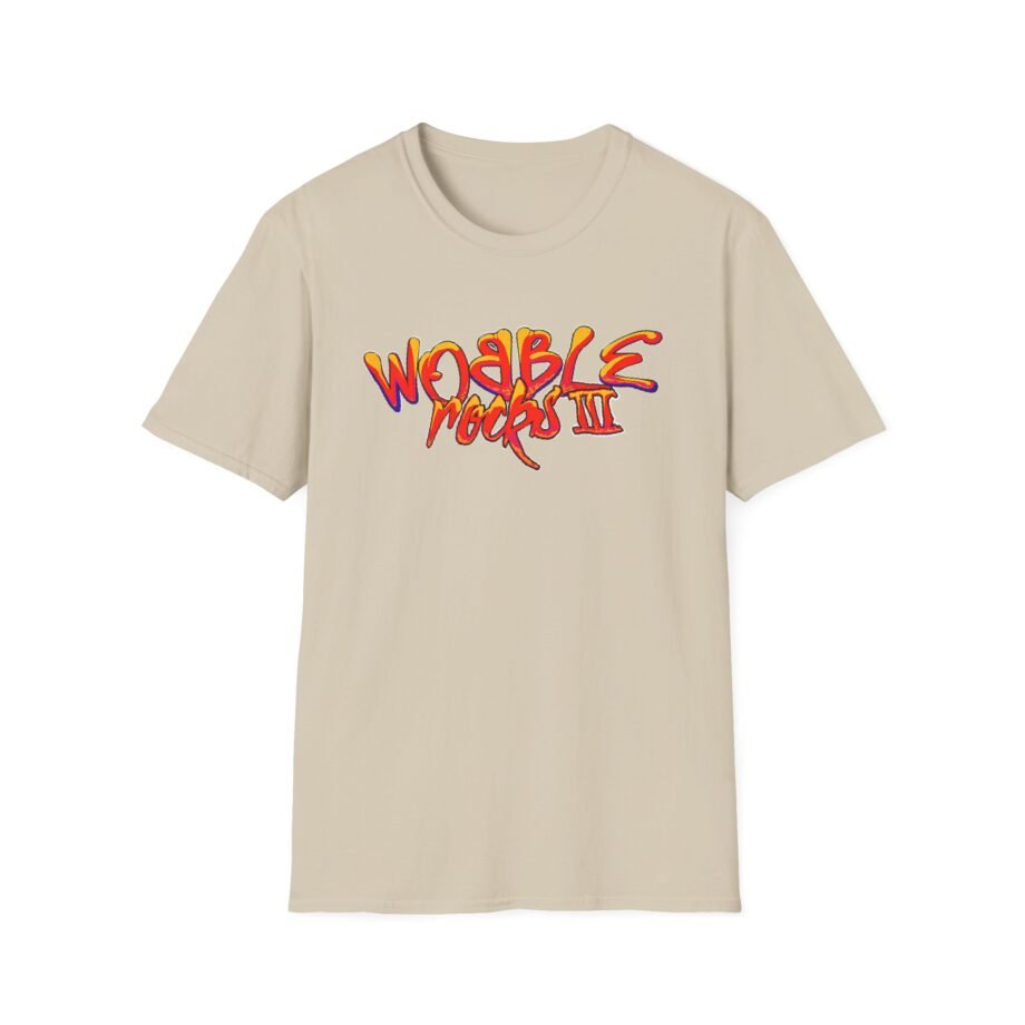 Ganja White Night Wobble Rocks Unisex Softstyle T-Shirt