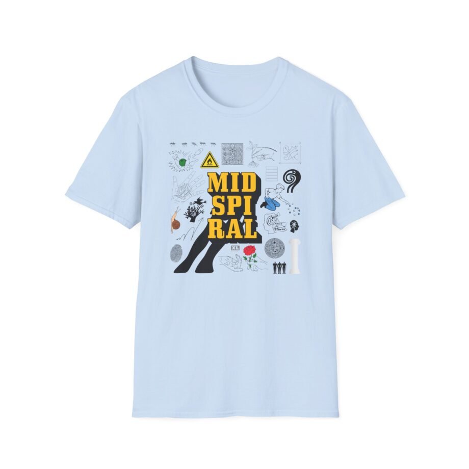 Badbadnotgood Mid Spiral Unisex Softstyle T-Shirt
