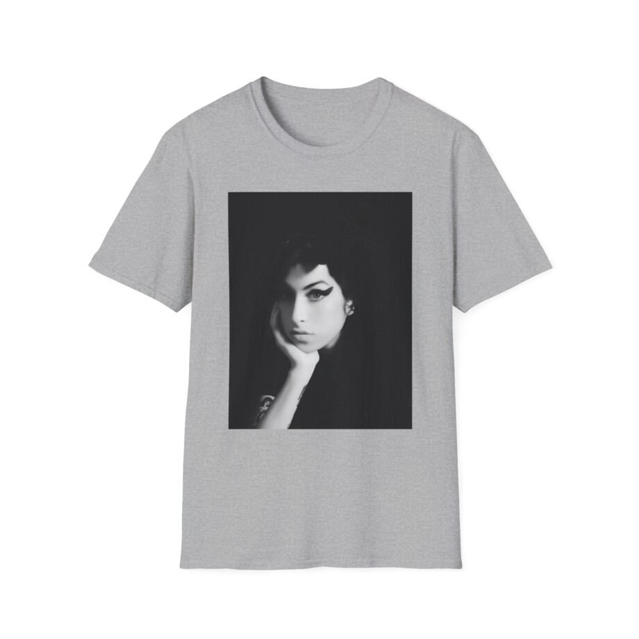 Amy Winehouse Portrait Unisex Softstyle T-Shirt