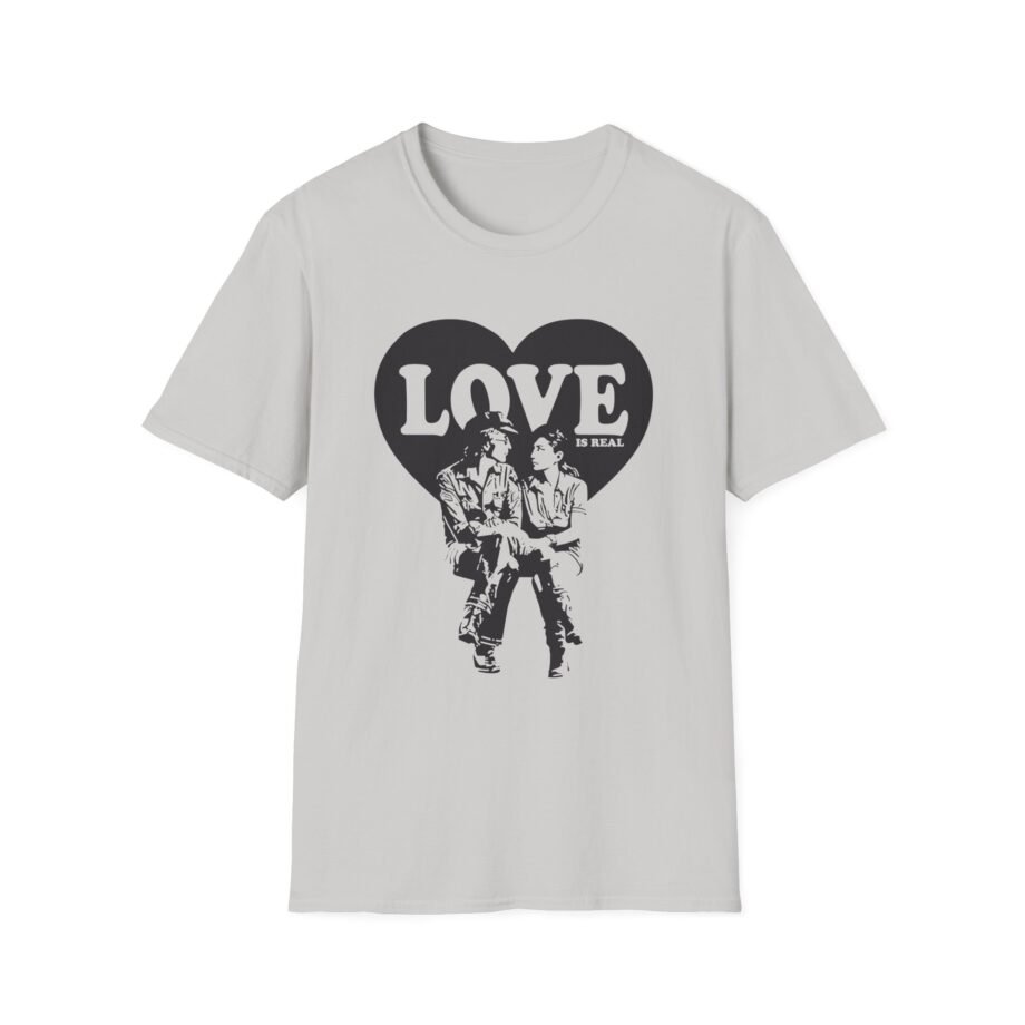 John Lennon Love is Real Unisex Softstyle T-Shirt