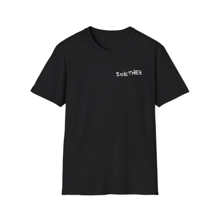 Seether Judas Scratch Logo Unisex Softstyle T-Shirt
