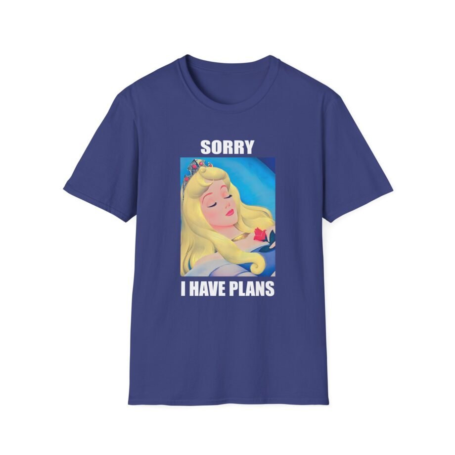 Elle Fanning Sorry I Have Plans Unisex Softstyle T-Shirt