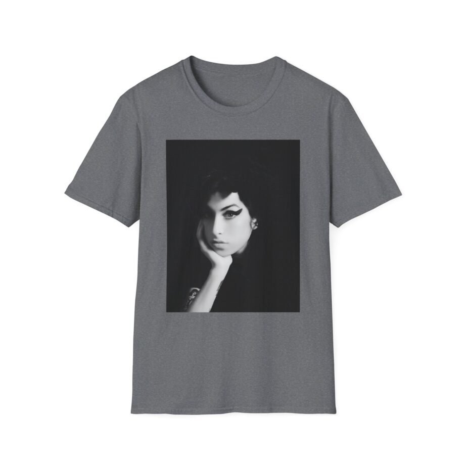 Amy Winehouse Portrait Unisex Softstyle T-Shirt