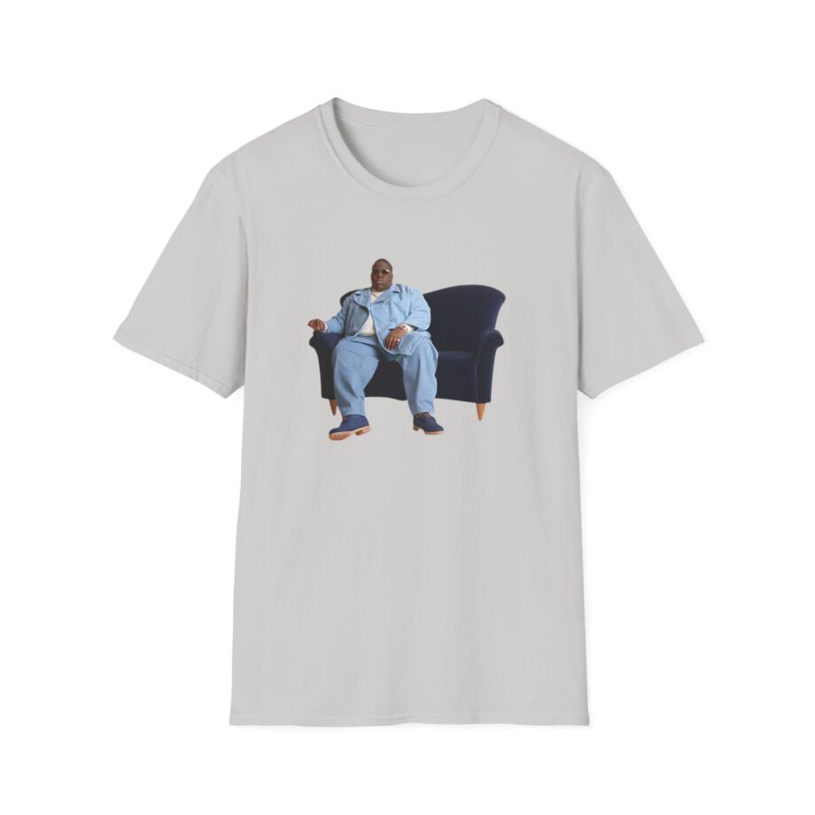 Biggie Smalls Couch Photo Unisex Softstyle T-Shirt