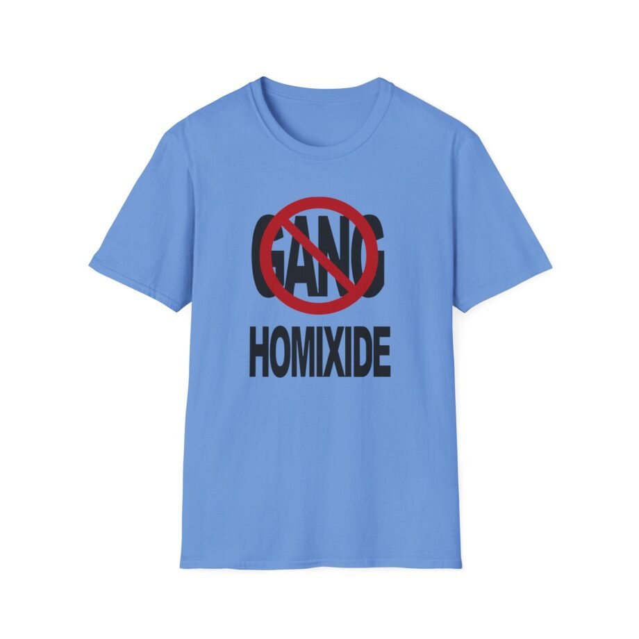 Not a Gang Homixide Gang Unisex Softstyle T-Shirt