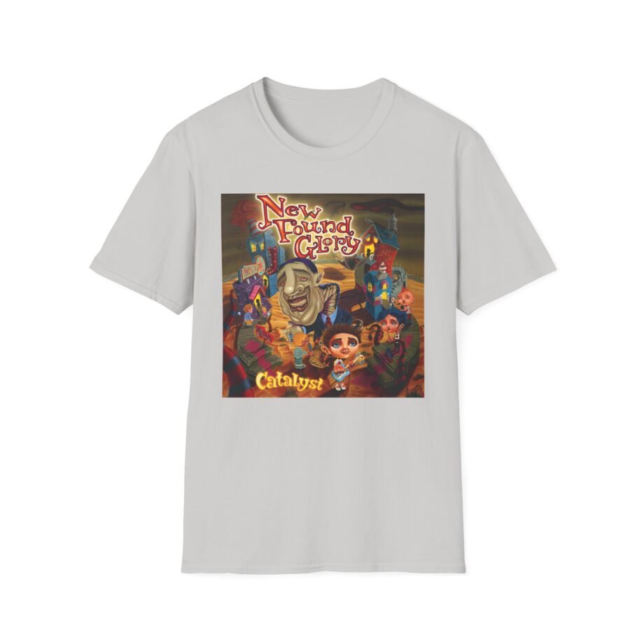 New Found Glory Catalyst Album Cover Unisex Softstyle T-Shirt