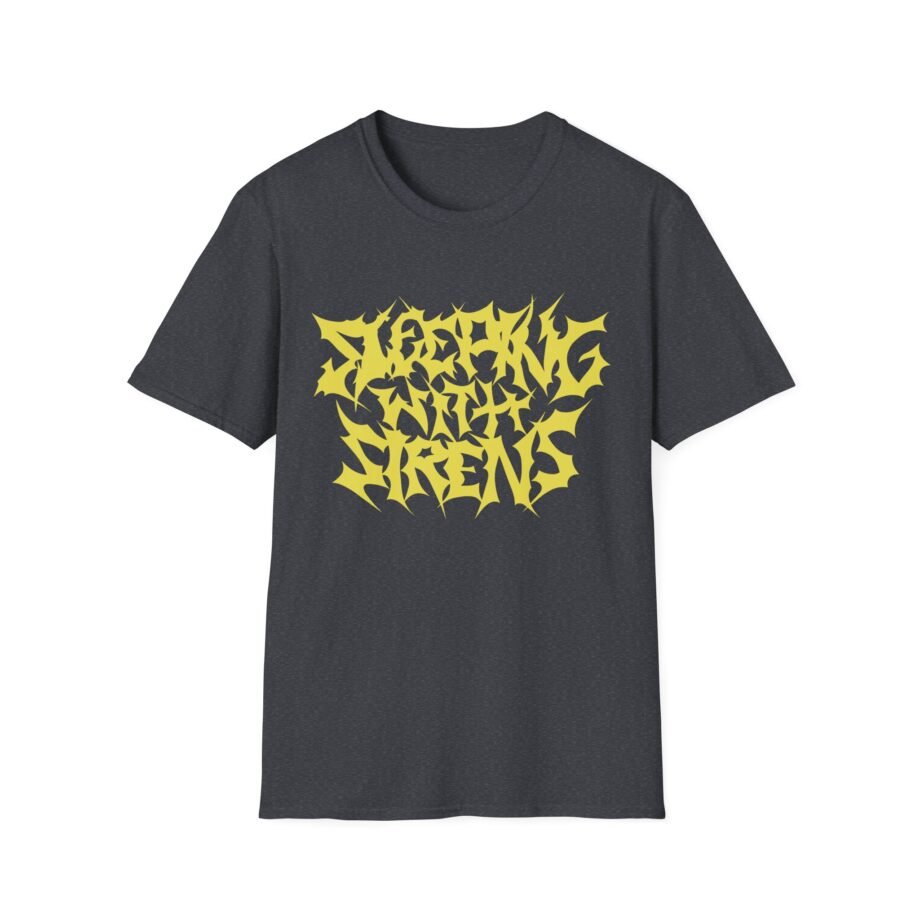 Sleeping With Sirens Metal Logo Unisex Softstyle T-Shirt