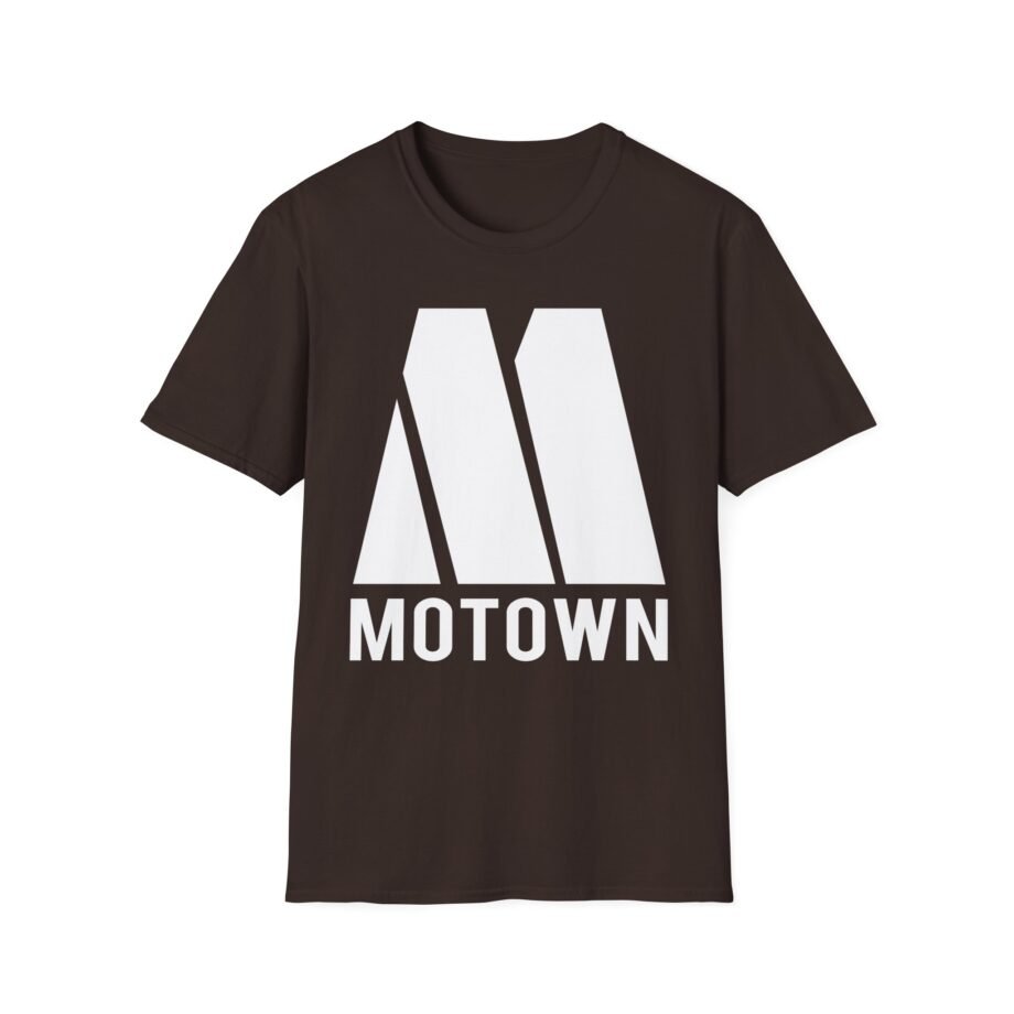 Motown Records Motown Silver Foil Unisex Soft-style T-shirt