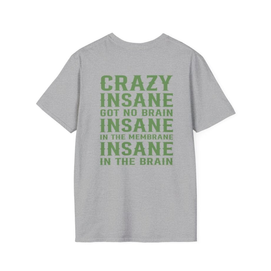 Cypress Hill Crazy Insane OG Skull N Compass Unisex Softstyle T-Shirt