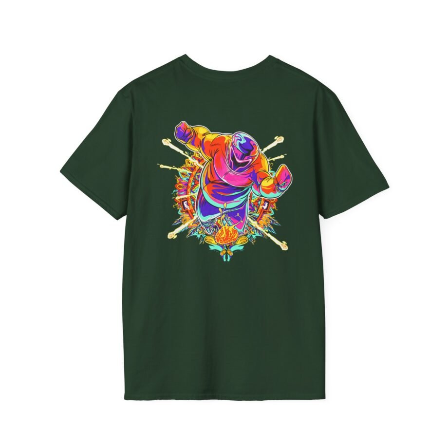 Ganja White Night Wobble Rocks Unisex Softstyle T-Shirt