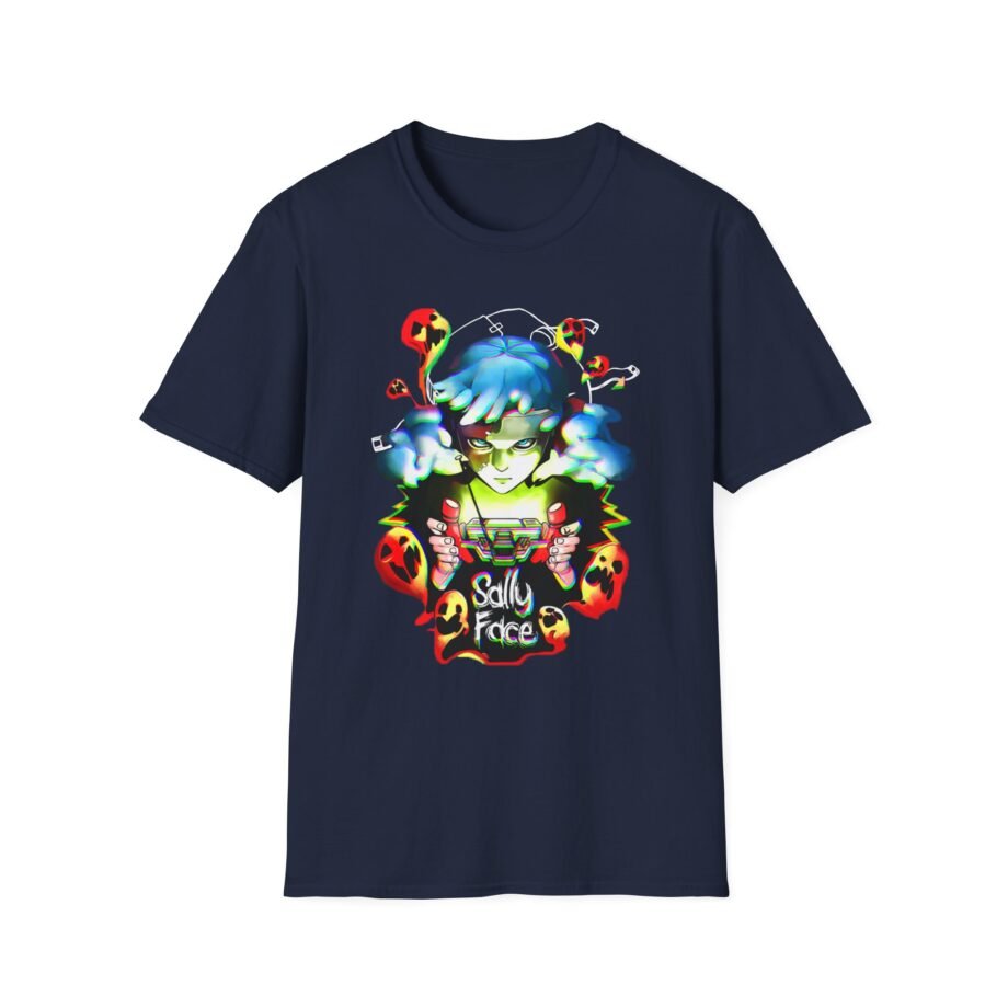 Sally Face Ghosts Unisex Softstyle T-Shirt