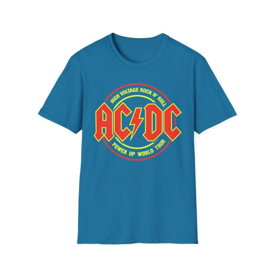 Acdc Pwr Up Tour Unisex Softstyle T-Shirt