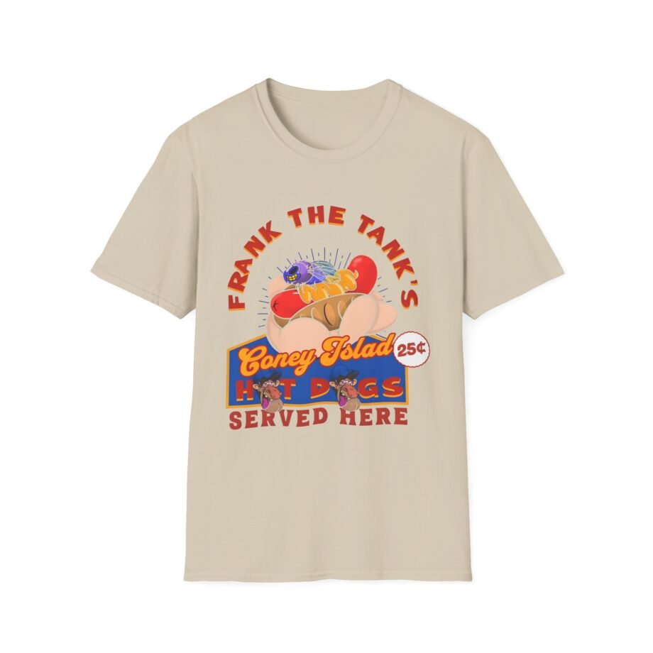 Detroit Lions Funny Frank the Tank Unisex Softstyle T-Shirt