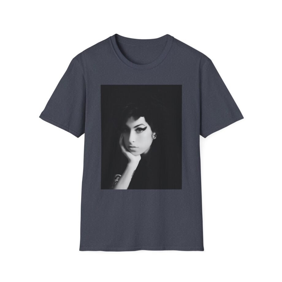 Amy Winehouse Portrait Unisex Softstyle T-Shirt