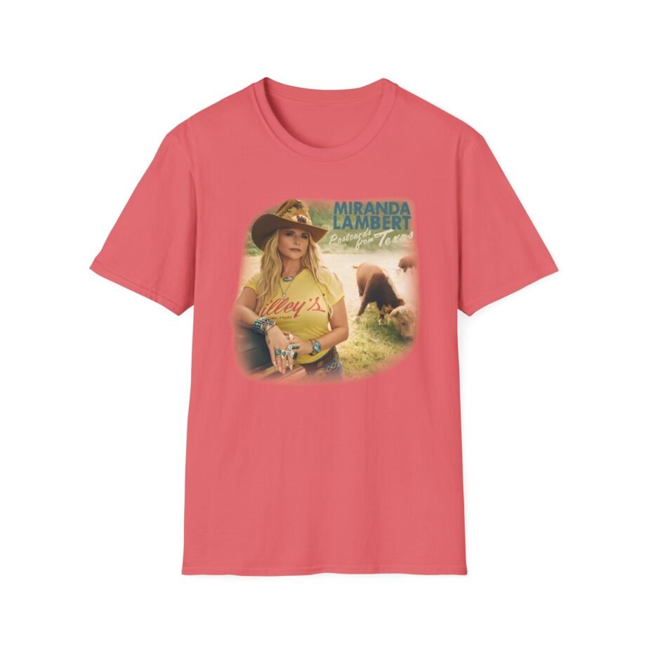 Miranda Lambert Postcards From Texas Unisex Softstyle T-shirt