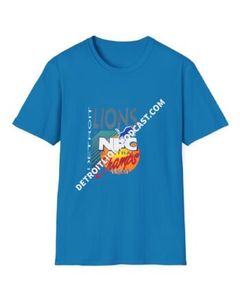 Detroit Lions 1991 Nfc Central Champ Unisex Softstyle T-Shirt