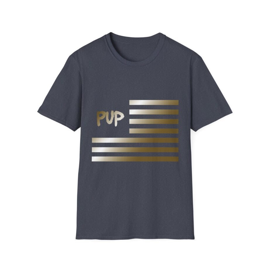 Pup Gold Foil Unisex Softstyle T-Shirt