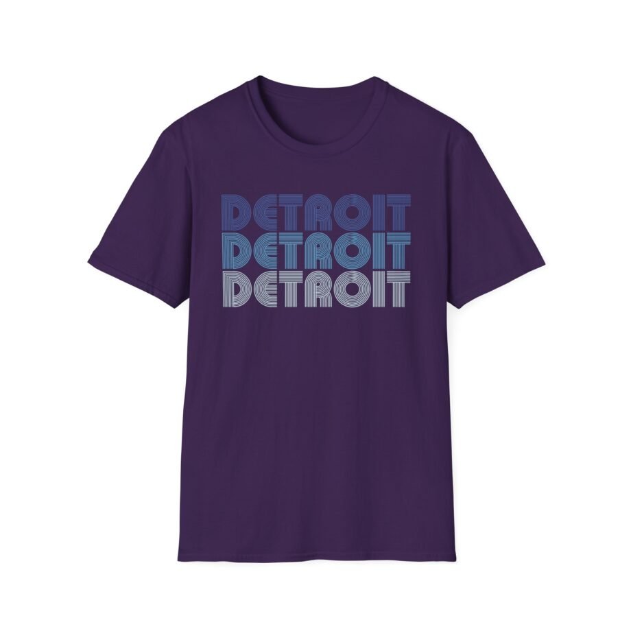 Detroit Lions Retro Unisex Softstyle T-Shirt