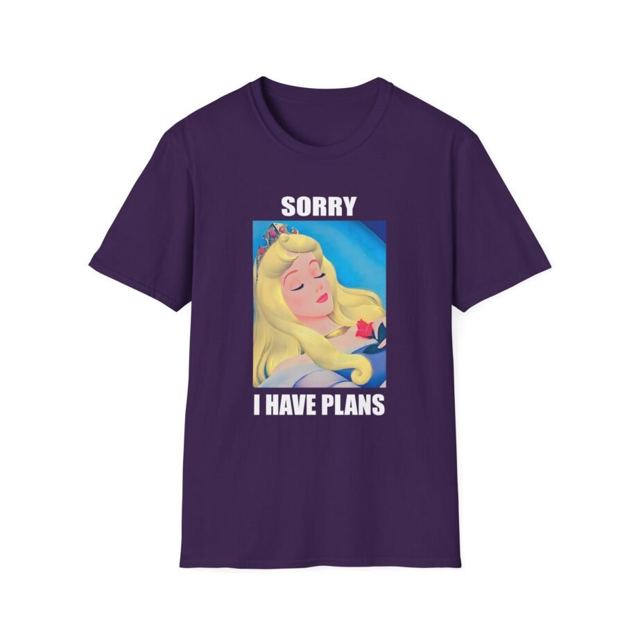 Elle Fanning Sorry I Have Plans Unisex Softstyle T-Shirt