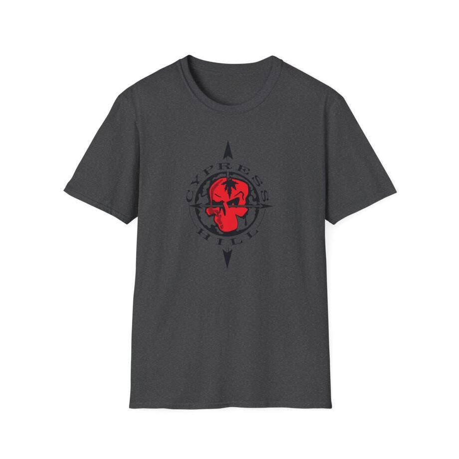 Cypress Hill Crazy Insane OG Skull N Compass Unisex Softstyle T-Shirt