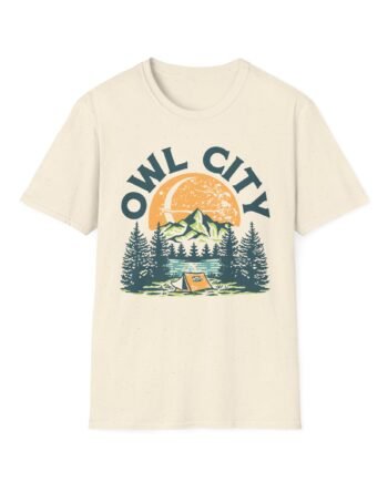 Owl City Camp Owl City Ringer Unisex Softstyle T-shirt