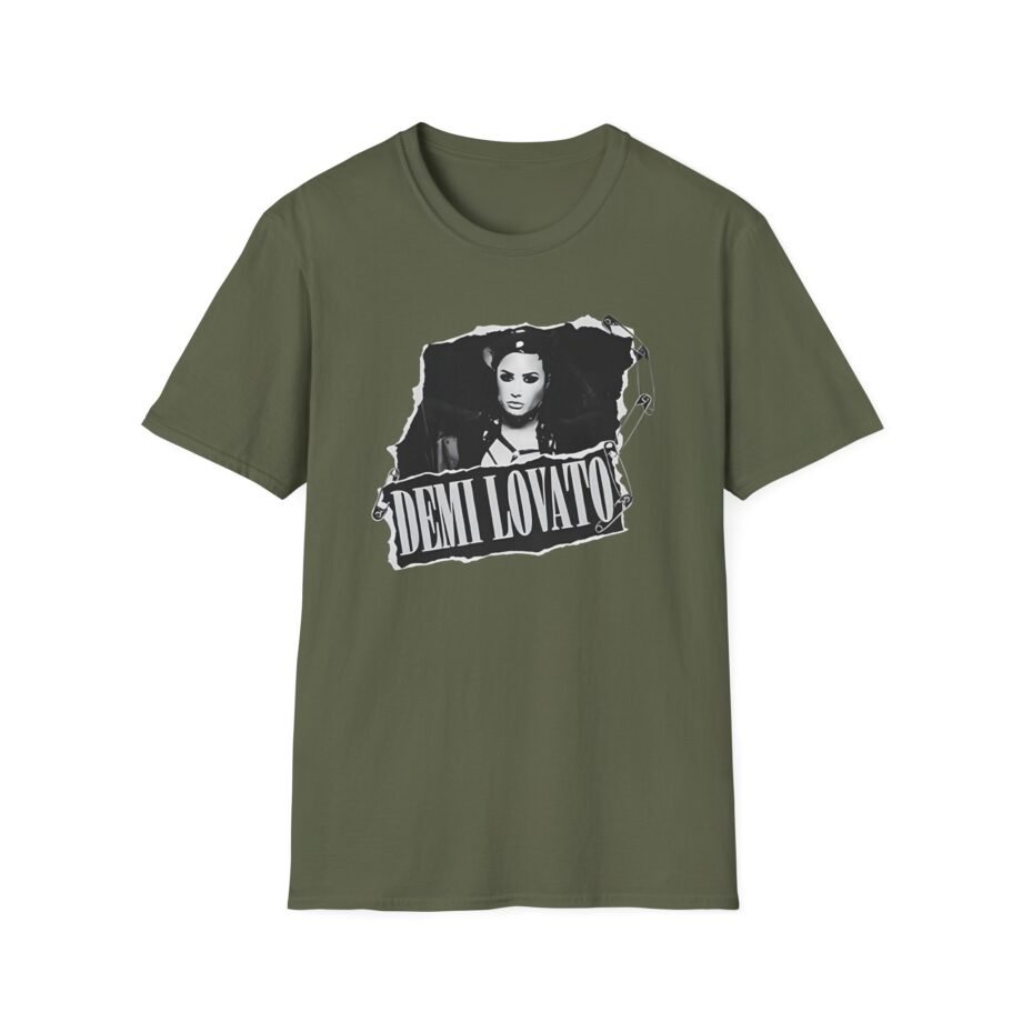 Demi Lovato Ripped Photo Unisex Softstyle T-Shirt
