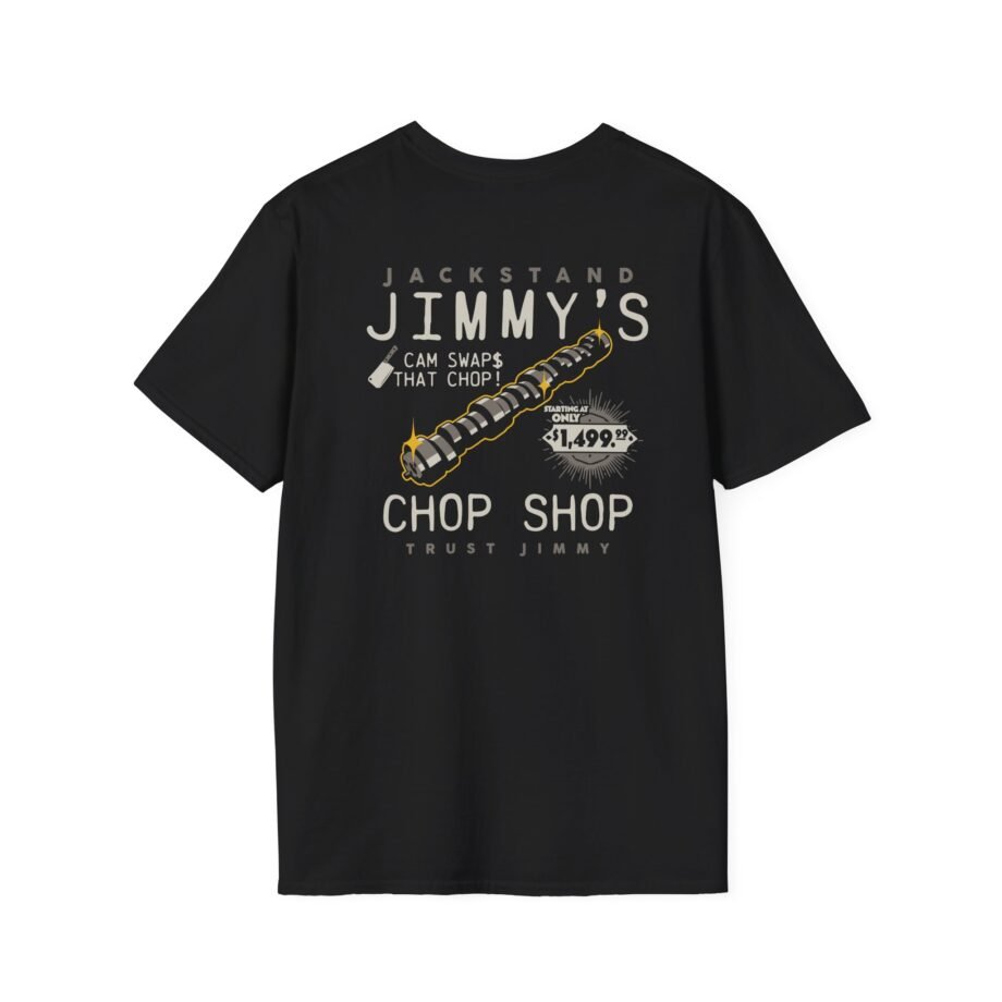 Cleetus Mcfarland Jackstand Jimmy Chop Shop Unisex Softstyle T-Shirt