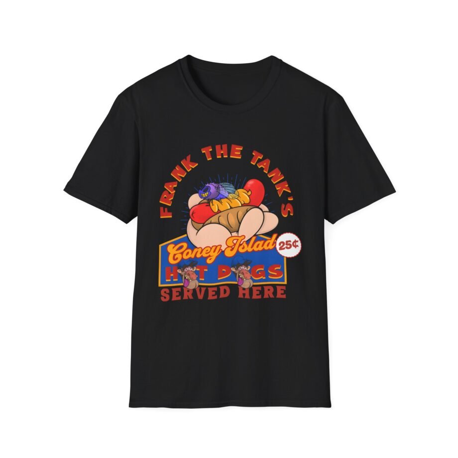 Detroit Lions Funny Frank the Tank Unisex Softstyle T-Shirt