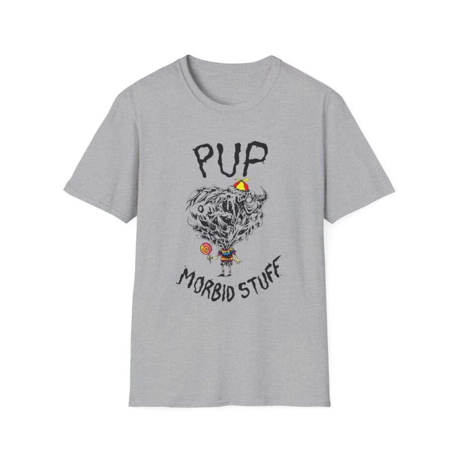 Pup Morbid Stuff Lollipop Unisex Softstyle T-Shirt