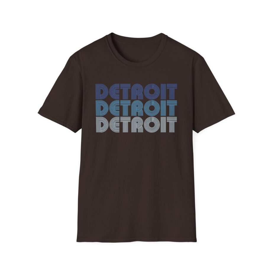 Detroit Lions Retro Unisex Softstyle T-Shirt