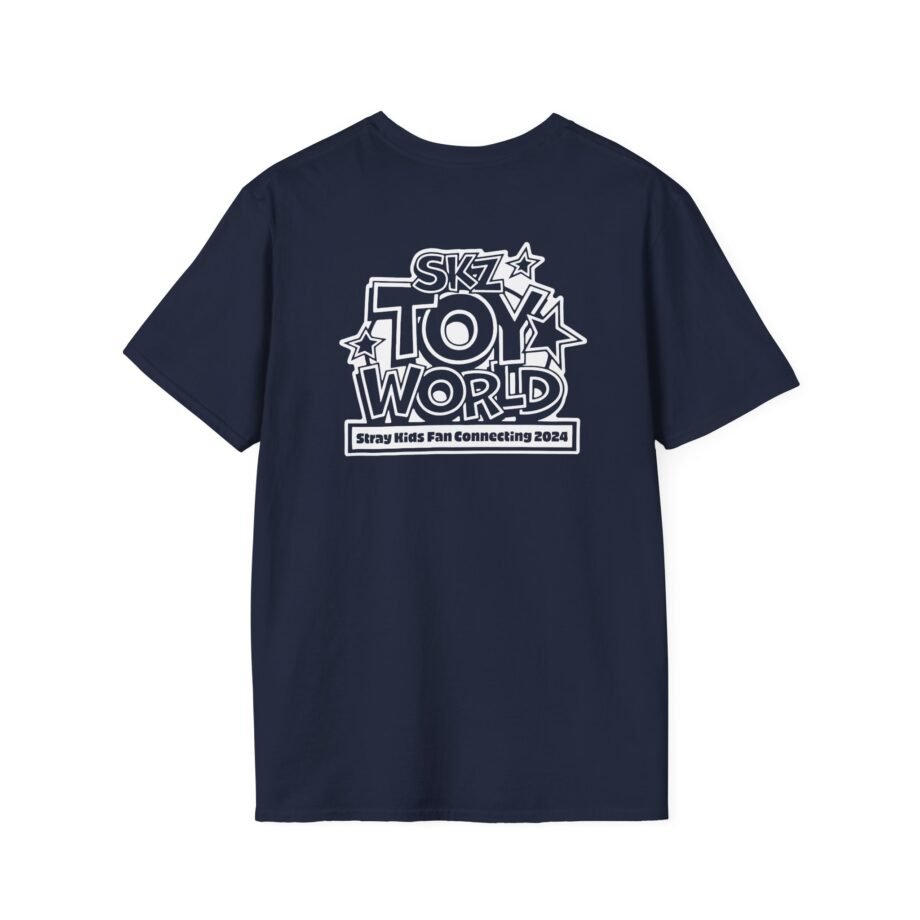 Stray Kids Fan Connecting 2024 Skz Toy World Unisex Softstyle T-Shirt