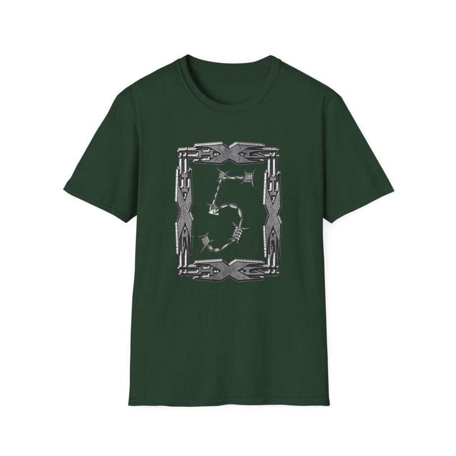 Homixide Hxg Barbwire Layered Ls Unisex Softstyle T-Shirt