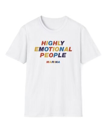 Marina Highly Emotional People Unisex Softstyle T-shirt