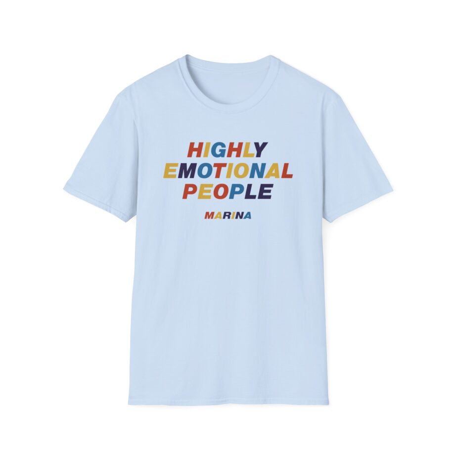 Marina Highly Emotional People Unisex Softstyle T-shirt