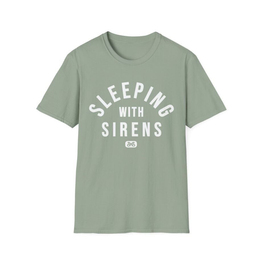 Sleeping With Sirens Arch Maroon Unisex Softstyle T-Shirt