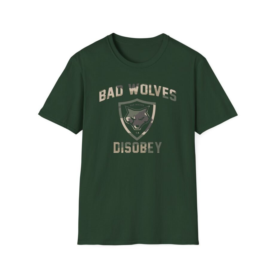 Bad Wolves Disobey Unisex Softstyle T-Shirt