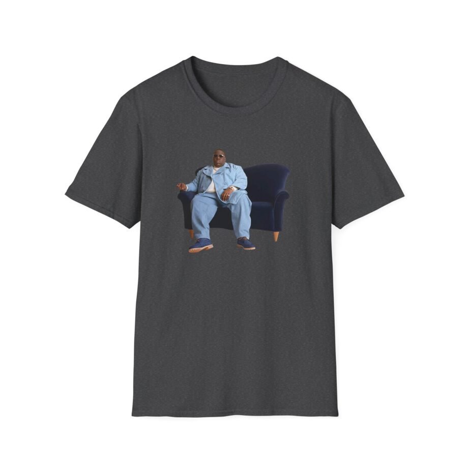 Biggie Smalls Couch Photo Unisex Softstyle T-Shirt