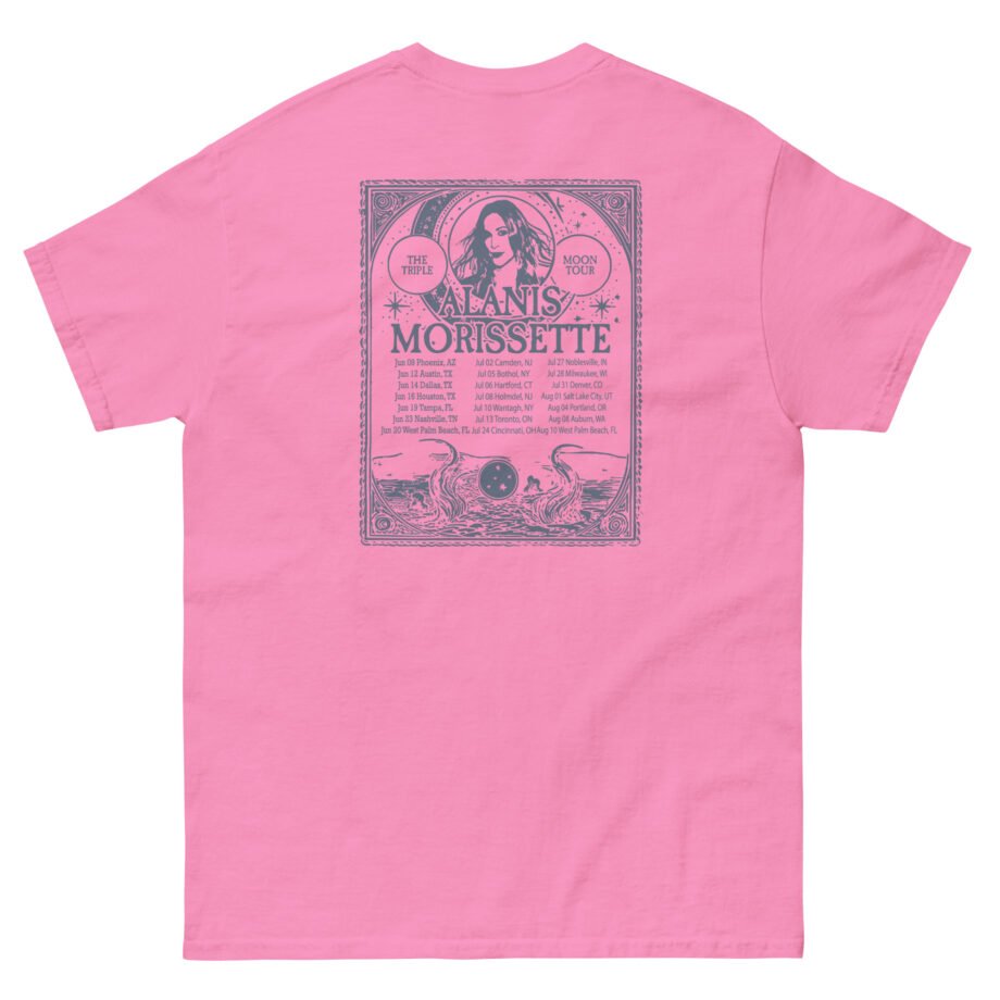 Alanis Morissette The Teple Moon Tour Unisex classic tee