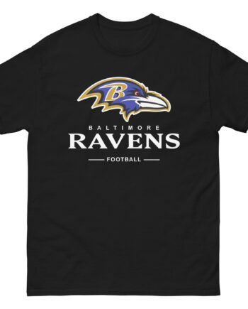 Ravens Team Lockup Unisex classic tee