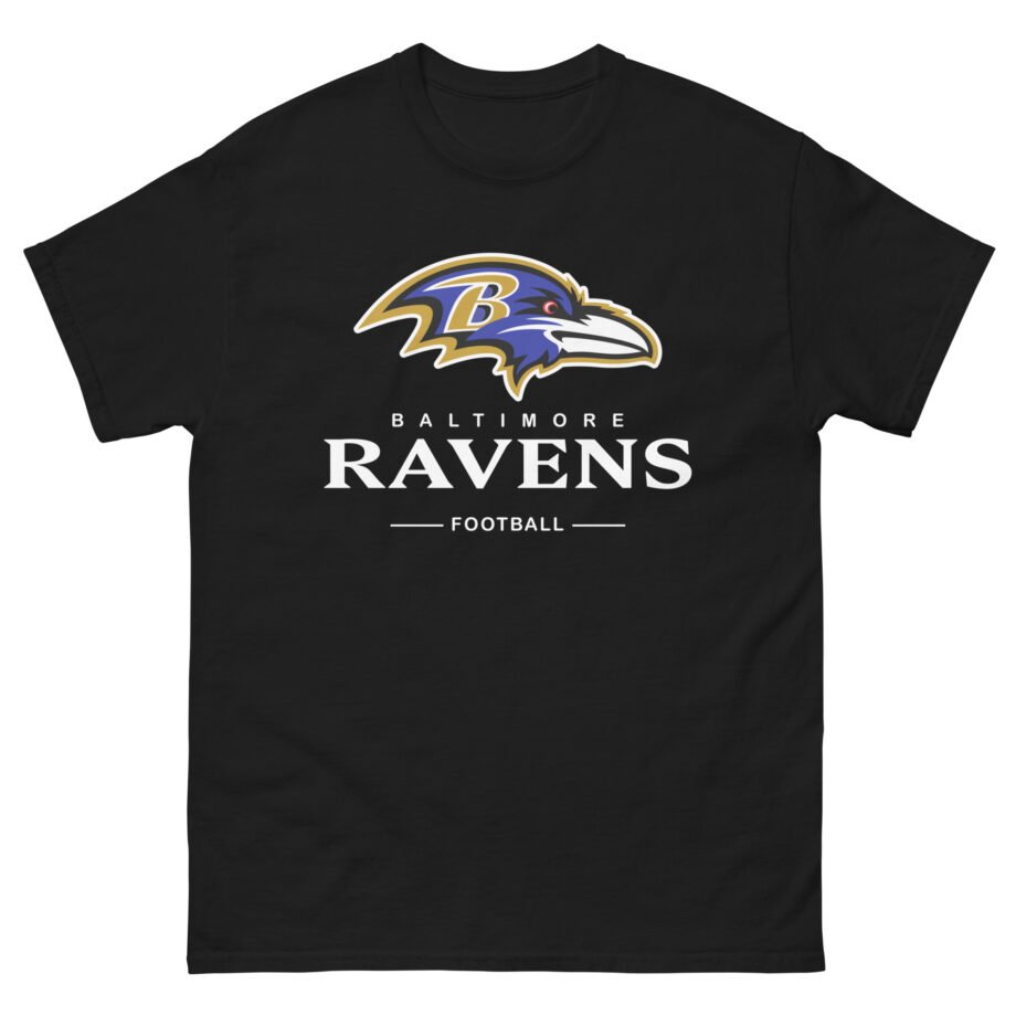 Ravens Team Lockup Unisex classic tee