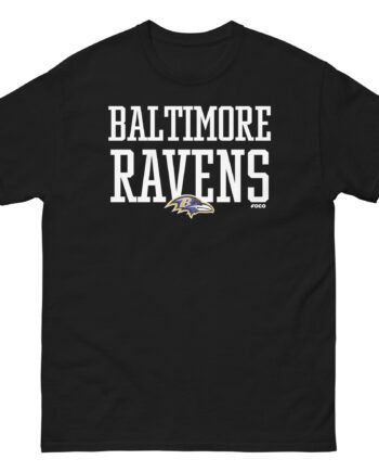 Ravens Bold Wordmark Unisex classic tee