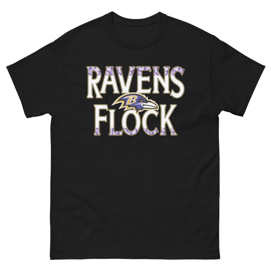 Ravens Flock Unisex classic tee