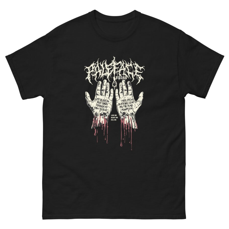 Paleface Swiss Bloody Hands Unisex classic tee