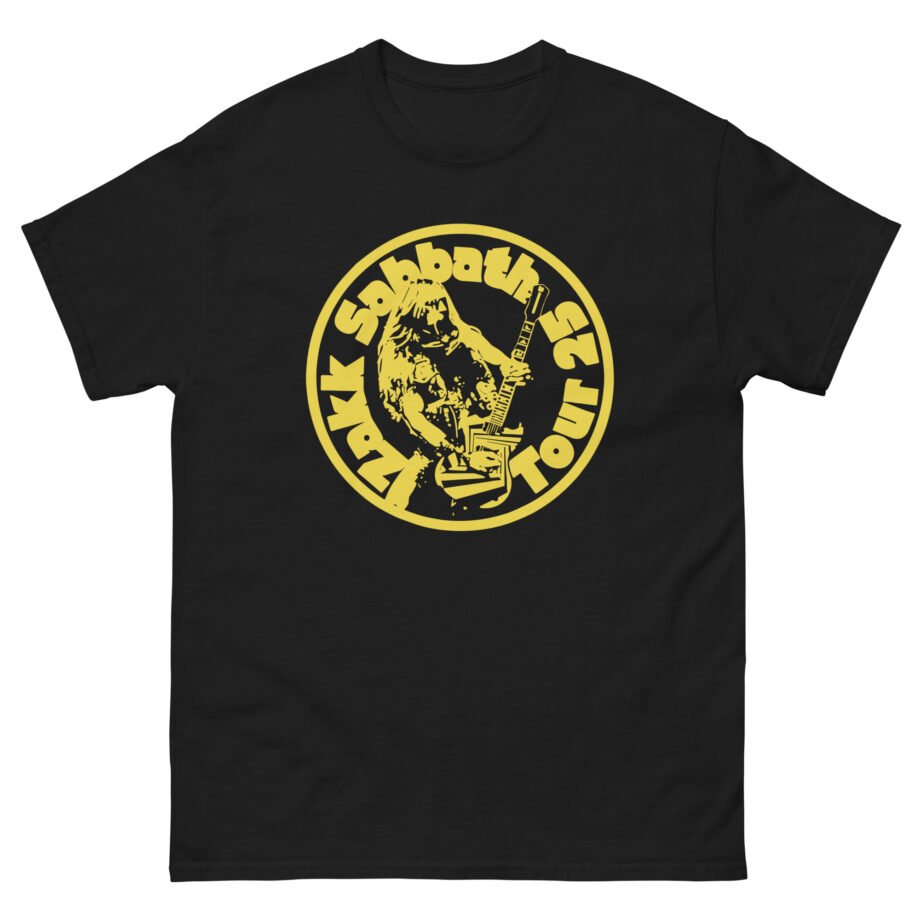 Black Label Society 2025 Yellow Circle Unisex classic tee