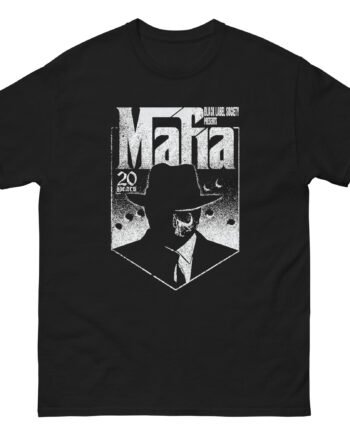 Black Label Society Mafia Gangster 20 Year Anniversay Unisex classic tee