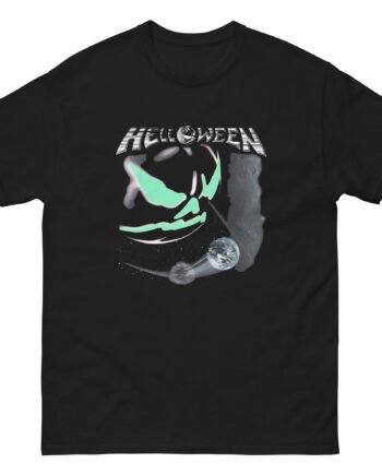 Helloween the Dark Ride Glow in the Dark Unisex classic tee