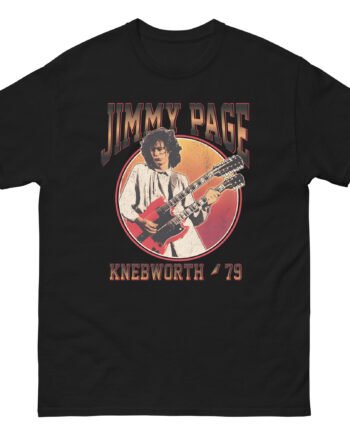 Jimmy Page Knebworth '79 Unisex classic tee